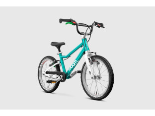 ROWER DZIECIĘCY WOOM GO 3 KOŁA 16" WIEK 4+ TYRKUS ULTRALEKKI TYLKO 5,4KG