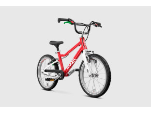 ROWER DZIECIĘCY WOOM GO 3 KOŁA 16" WIEK 4+ CZERWONY ULTRALEKKI TYLKO 5,4KG