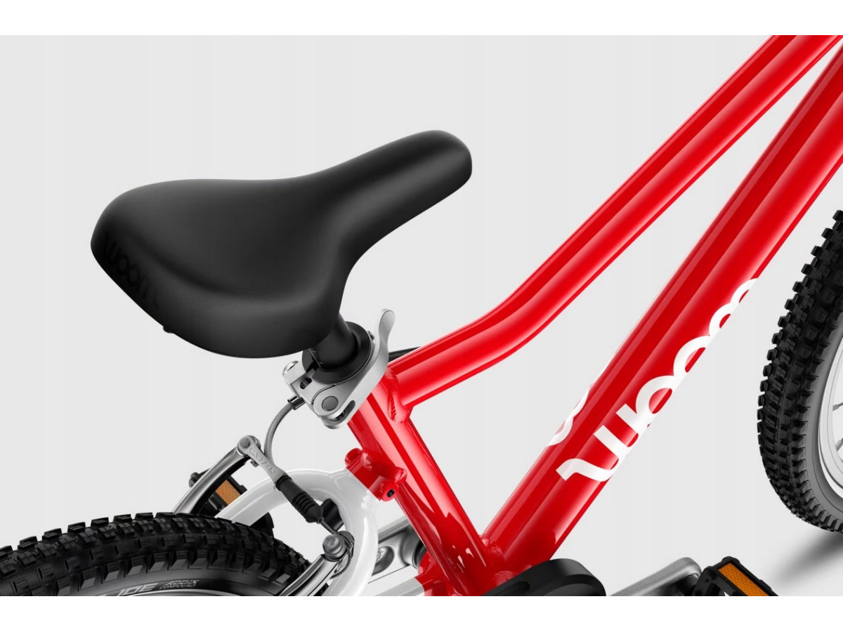 ROWER DZIECIĘCY WOOM GO 3 KOŁA 16" WIEK 4+ CZERWONY ULTRALEKKI TYLKO 5,4KG