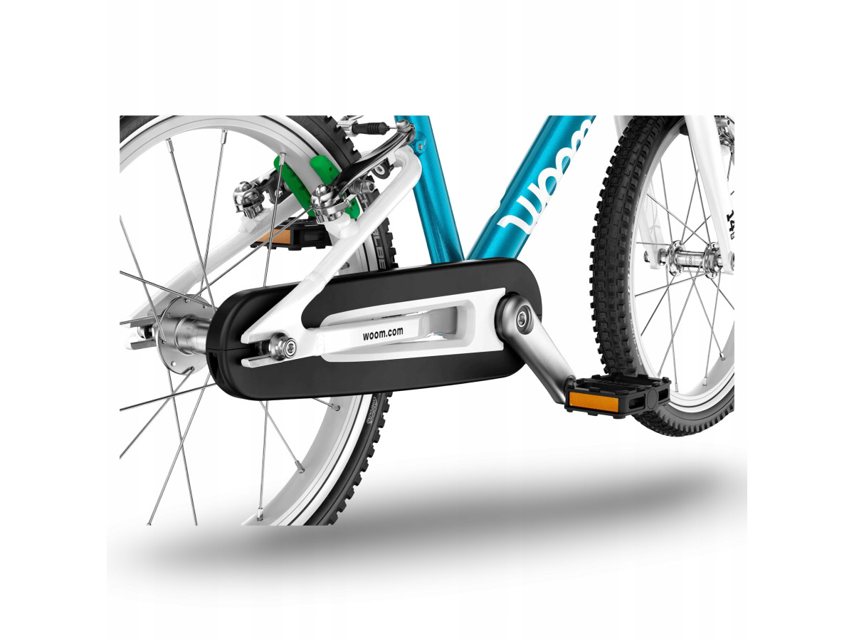 ROWER DZIECIĘCY WOOM GO 2 KOŁA 14" WIEK 3+ NIEBIESKI ULTRALEKKI TYLKO 5KG