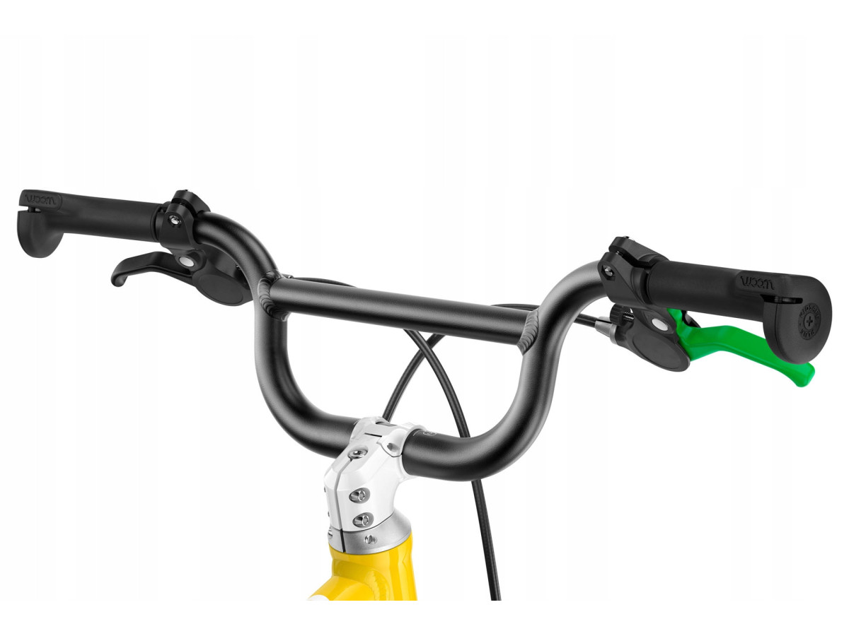 ROWER DZIECIĘCY WOOM GO 2 KOŁA 14" WIEK 3+ ŻÓŁTY ULTRALEKKI TYLKO 5KG