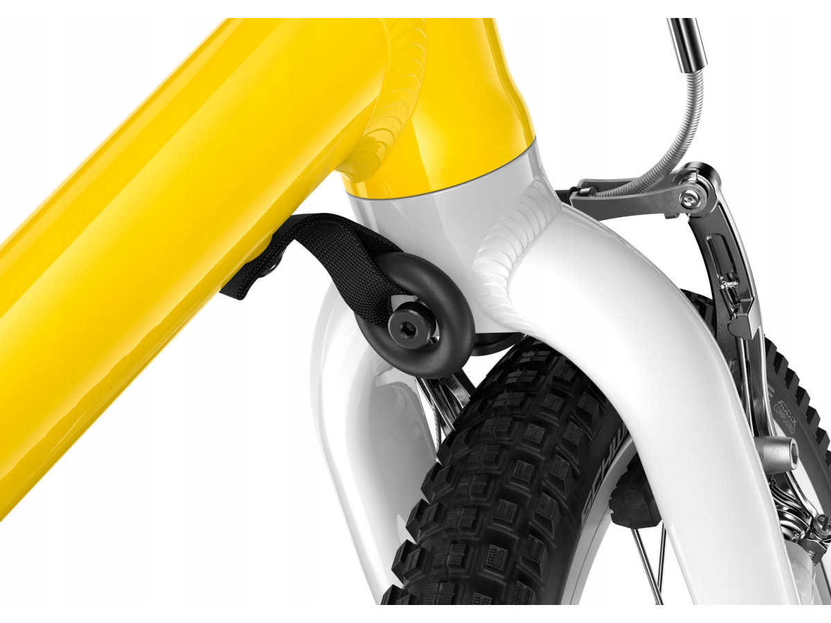 ROWER DZIECIĘCY WOOM GO 2 KOŁA 14" WIEK 3+ ŻÓŁTY ULTRALEKKI TYLKO 5KG