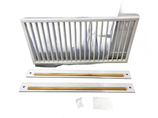 ŁÓŻECZKO DZIECIĘCE PINOLINO 140X65CM BIAŁE NIEKOMPLETNE