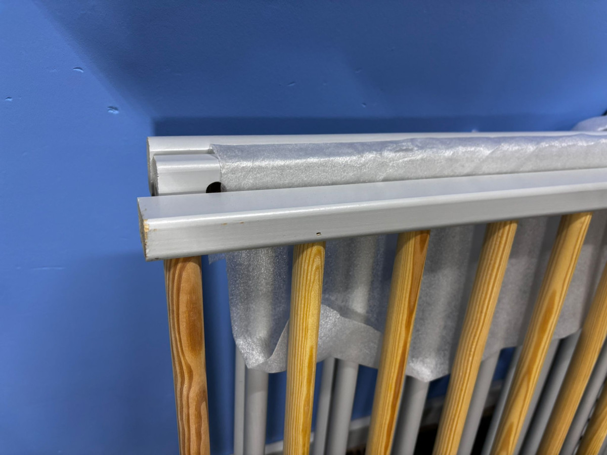 ŁÓŻECZKO DZIECIĘCE BIAŁE FELIX WYMIARY 60X120X77CM