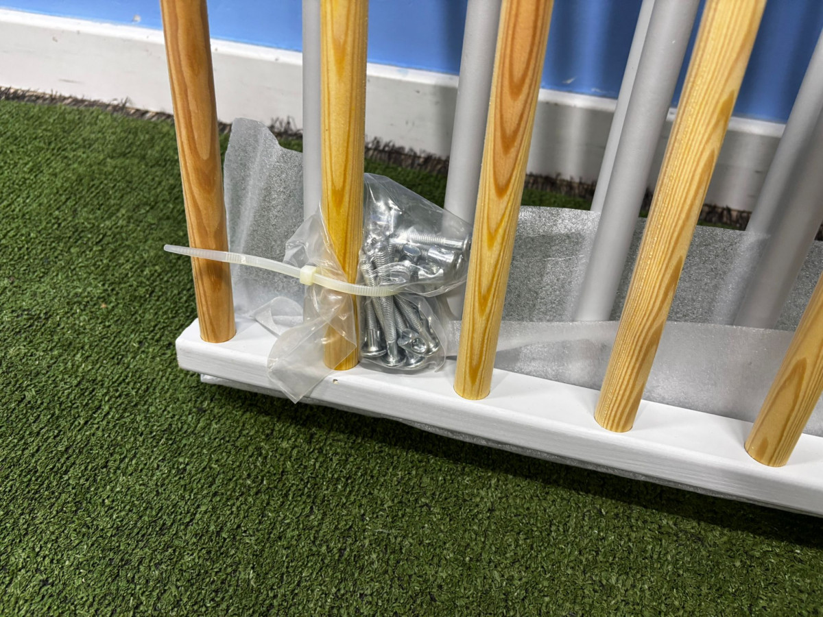 ŁÓŻECZKO DZIECIĘCE BIAŁE FELIX WYMIARY 60X120X77CM