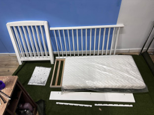 ŁÓŻECZKO DOSTAWKA DO ŁÓŻKA DLA DZIECKA SCHARDT 60X120CM REGULOWANA WYSOKOŚĆ