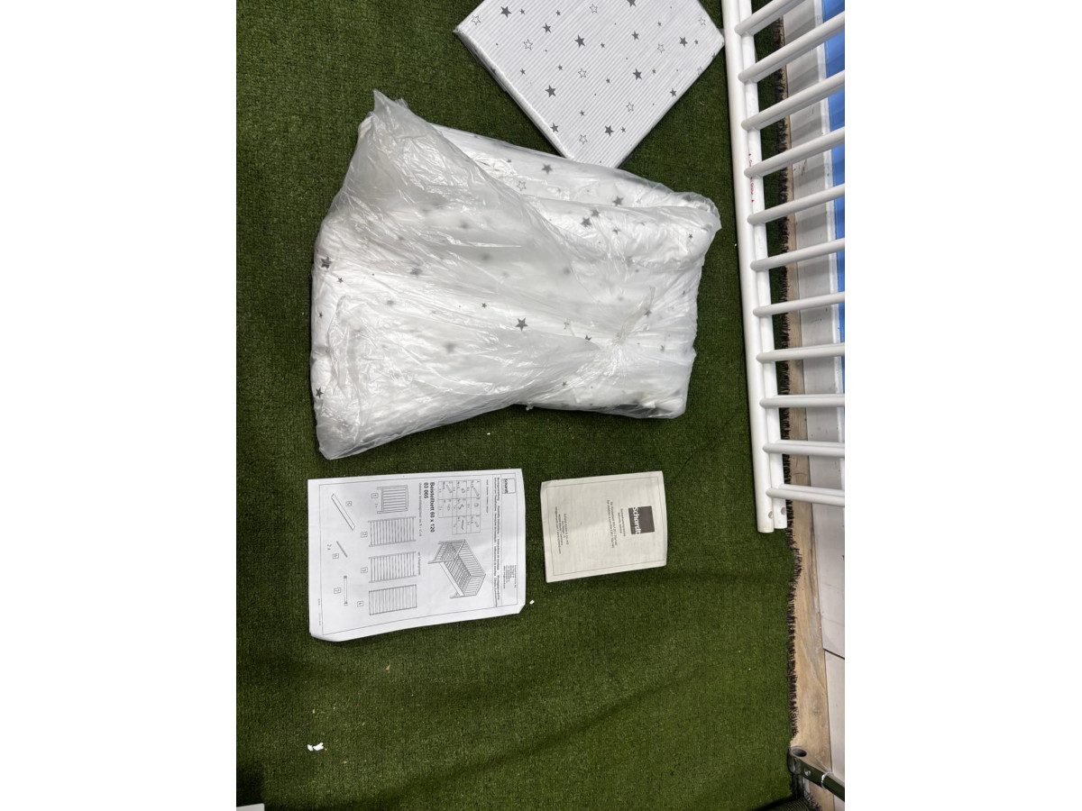 ŁÓŻECZKO DOSTAWKA DO ŁÓŻKA DLA DZIECKA SCHARDT 60X120CM REGULOWANA WYSOKOŚĆ