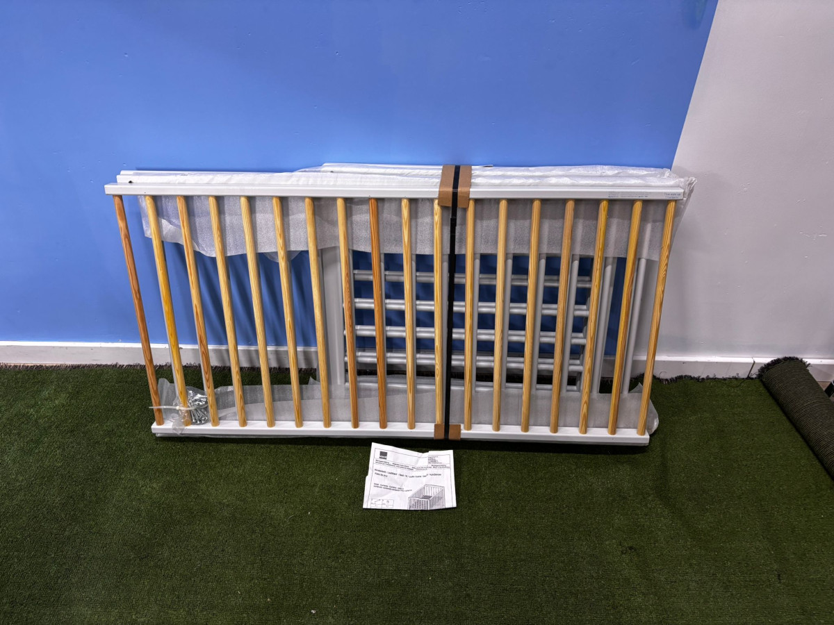 ŁÓŻECZKO DZIECIĘCE BIAŁE FELIX WYMIARY 60X120X77CM