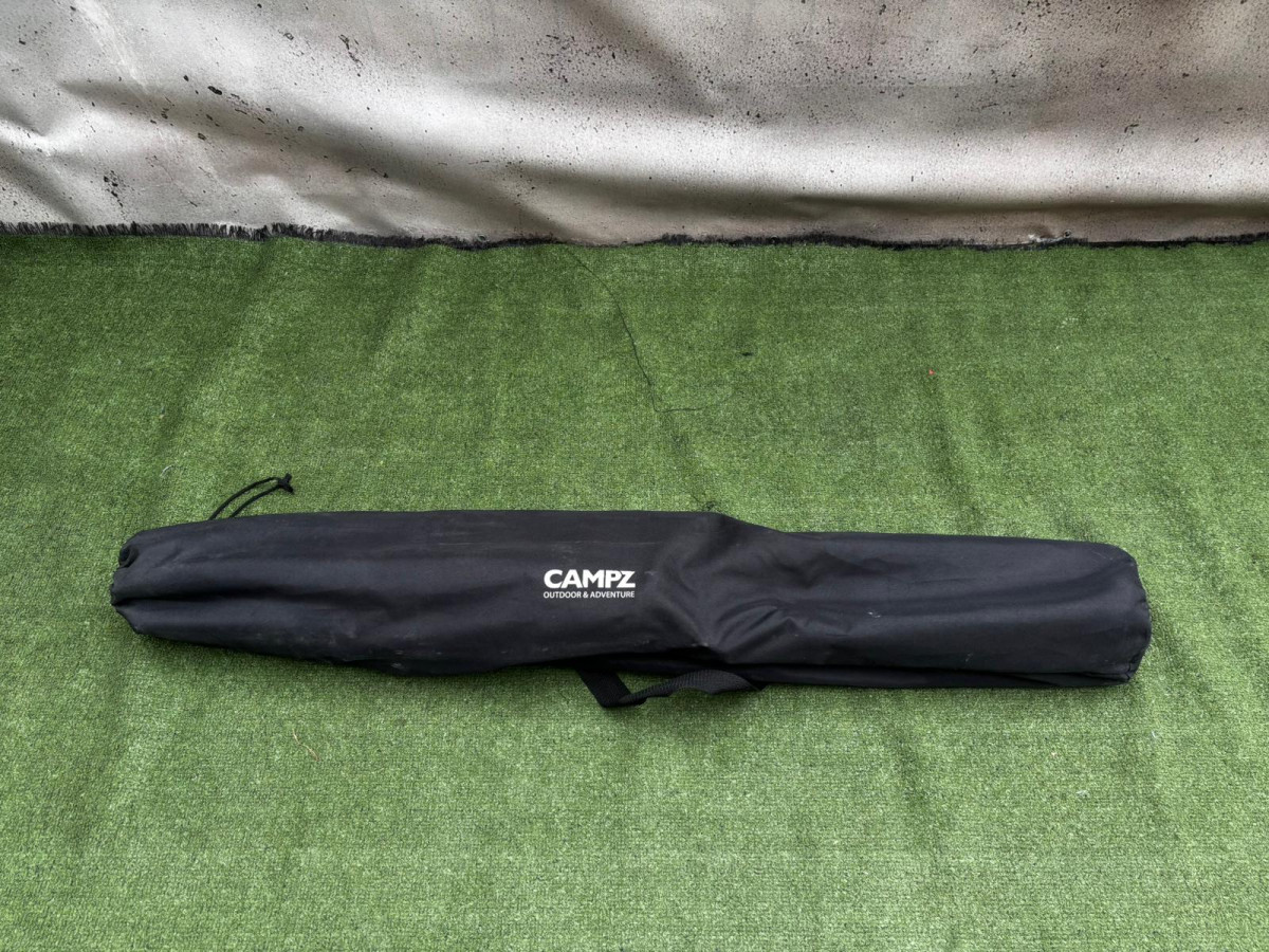 FOTEL TURYSTYCZNY CAMPZ SKŁADANY Z POKROWCEM ANTRACYTOWY