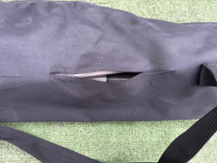 FOTEL TURYSTYCZNY CAMPZ SKŁADANY Z POKROWCEM ANTRACYTOWY