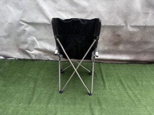 FOTEL TURYSTYCZNY CAMPZ SKŁADANY Z POKROWCEM ANTRACYTOWY