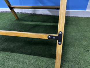 KRZESŁO TURYSTYCZNE SKŁADANE CAMPZ Z POKROWCEM KOMPAKTOWE WYSOKIE BRĄZ