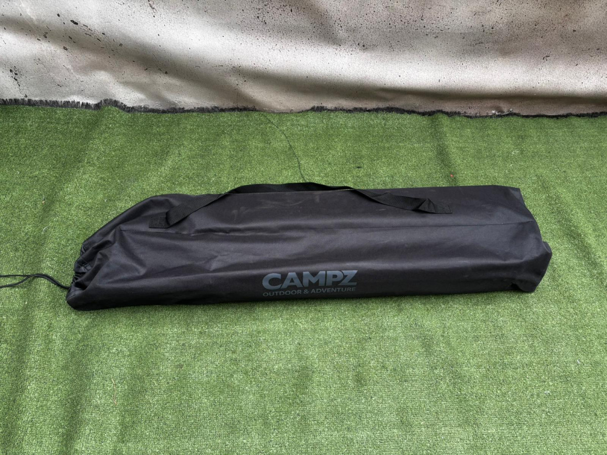 STOLIK TURYSTYCZNY KEMPINGOWY CAMPZ ALUMINIOWY SKŁADANY 107X70X70CM SZARY