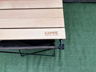 STOLIK TURYSTYCZNY KEMPINGOWY CAMPZ DREWNIANY ZE SCHOWKIEM POKROWIEC
