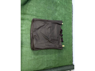 KRZESŁO TURYSTYCZNE SKŁADANE CAMPZ Z POKROWCEM KOMPAKTOWE WYSOKIE BRĄZ