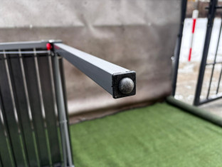 STOLIK TURYSTYCZNY KEMPINGOWY CAMPZ ALUMINIOWY SKŁADANY 107X70X70CM SZARY