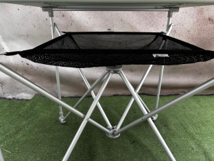 STOLIK TURYSTYCZNY KEMPINGOWY UQUIP ALUMINIOWY 70X70X67CM WAGA 3,5KG