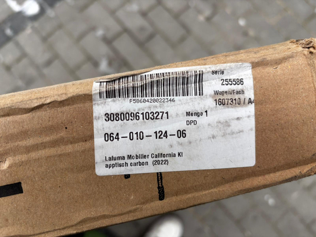 STOLIK TURYSTYCZNY KEMPINGOWY LAFUMA CALIFORNIA XL 91X69X74CM