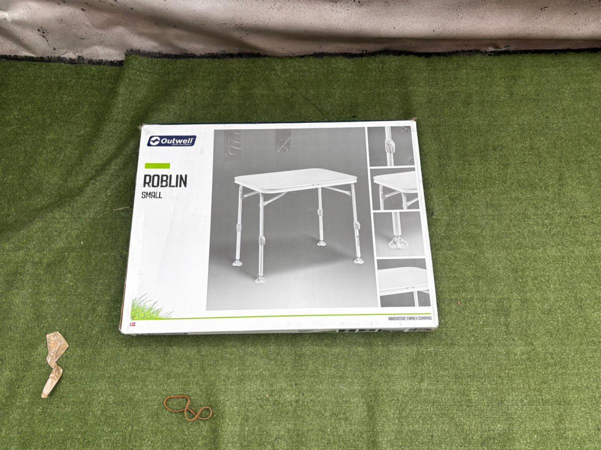 STOLIK TURYSTYCZNY KEMPINGOWY OUTWELL ROBLIN S 60X80X53-71CM SKŁADANY