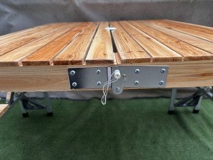 STOLIK TURYSTYCZNY KEMPINGOWY 4-OSOBOWY CAMPZ FIR WOOD PICNIC SKŁADANY