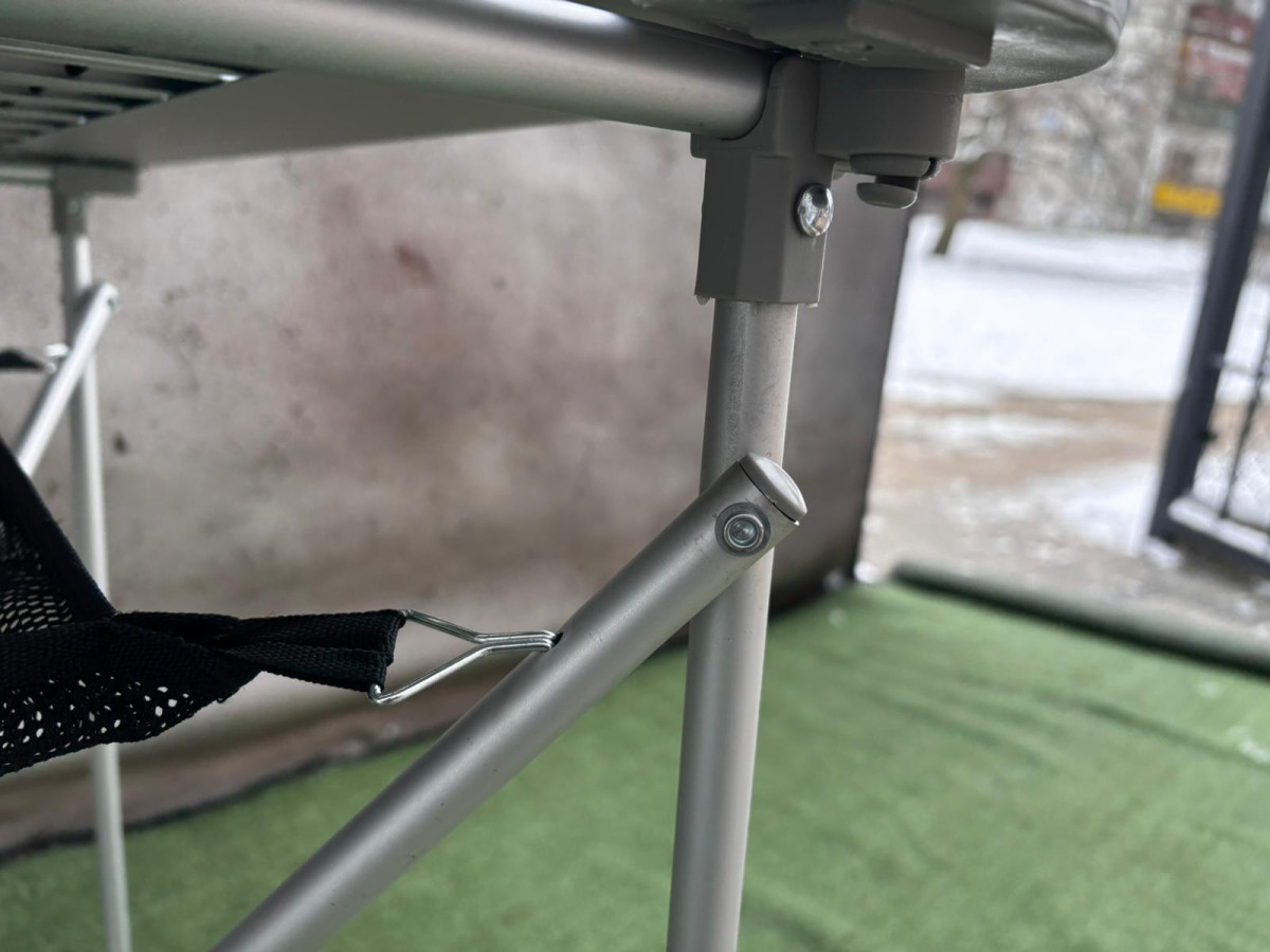 STOLIK TURYSTYCZNY KEMPINGOWY UQUIP ALUMINIOWY 70X70X67CM WAGA 3,5KG