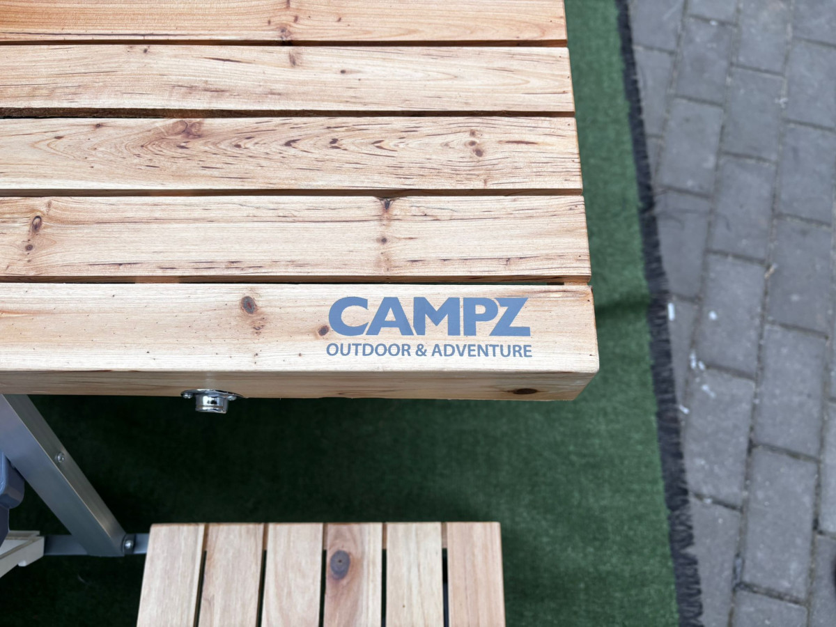 STOLIK TURYSTYCZNY KEMPINGOWY 4-OSOBOWY CAMPZ FIR WOOD PICNIC SKŁADANY