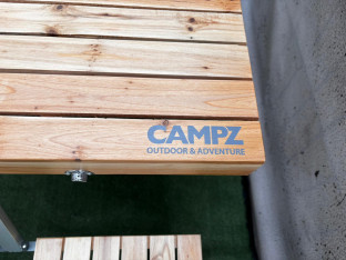 STOLIK TURYSTYCZNY KEMPINGOWY 4-OSOBOWY CAMPZ FIR WOOD 72X85X67CM