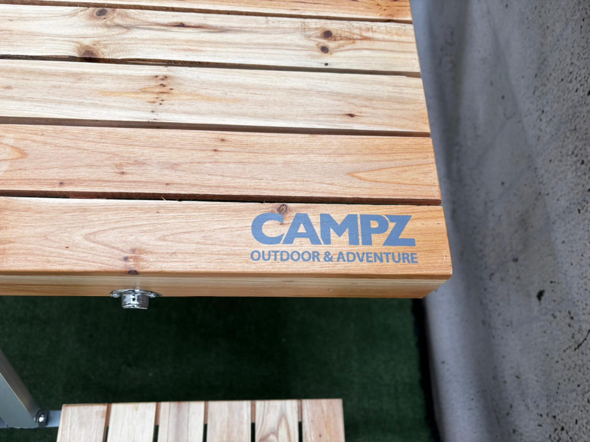 STOLIK TURYSTYCZNY KEMPINGOWY 4-OSOBOWY CAMPZ FIR WOOD 72X85X67CM