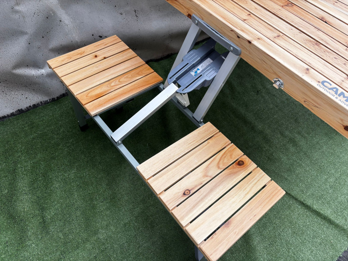 STOLIK TURYSTYCZNY KEMPINGOWY 4-OSOBOWY CAMPZ FIR WOOD PICNIC SKŁADANY