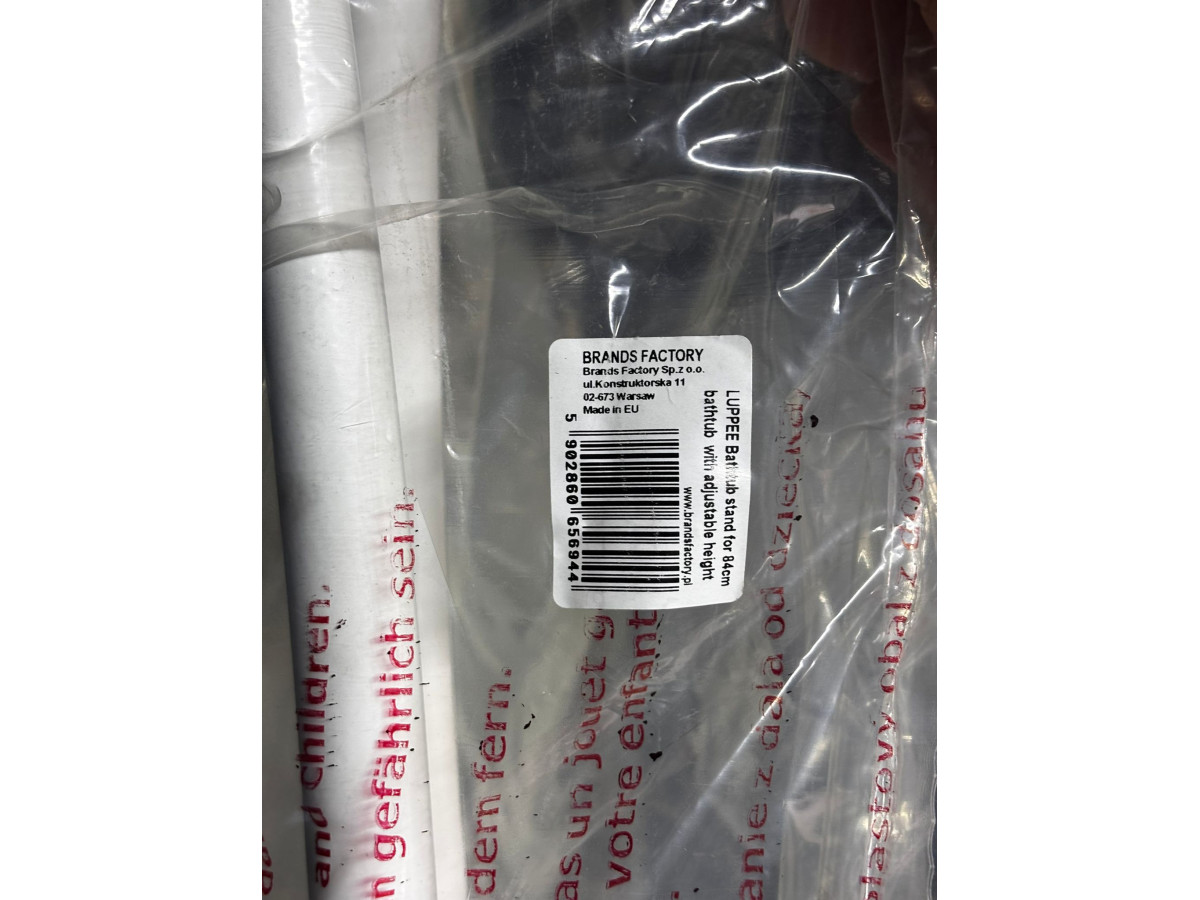 STOJAK POD WANIENKĘ LUPPEE REGULOWANY 84CM SKŁADANY 46X70X102CM