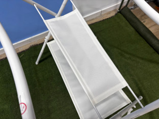 STOJAK POD WANIENKĘ LUPPEE REGULOWANY 84CM SKŁADANY 46X70X102CM