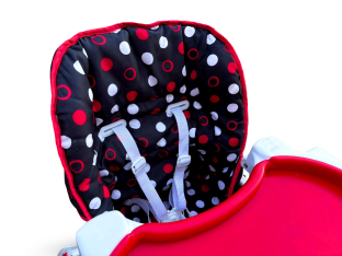 KRZESEŁKO DO KARMIENIA DLA DZIECKA ZE STOLIKIEM UŻYWANE