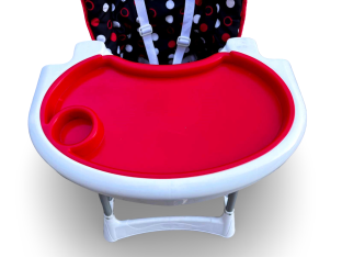 KRZESEŁKO DO KARMIENIA DLA DZIECKA ZE STOLIKIEM UŻYWANE