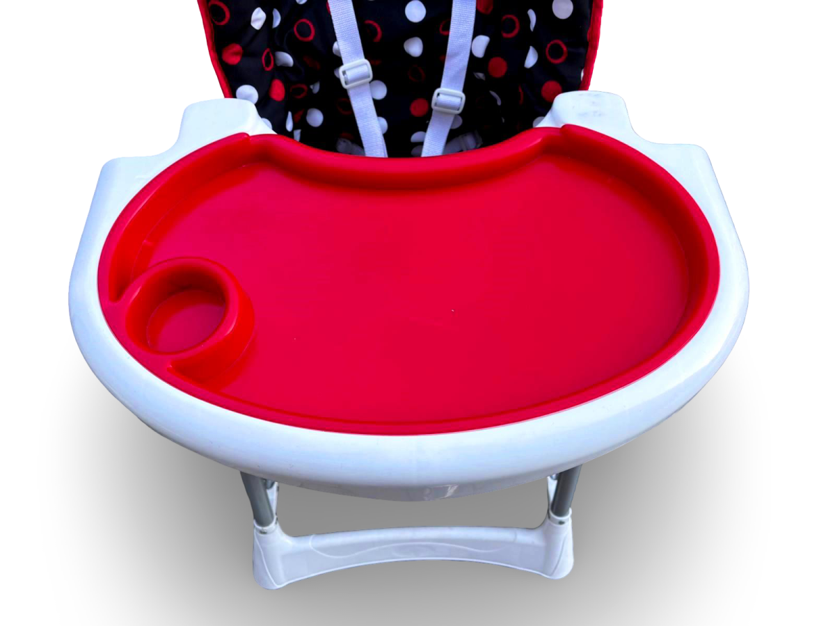 KRZESEŁKO DO KARMIENIA DLA DZIECKA ZE STOLIKIEM UŻYWANE