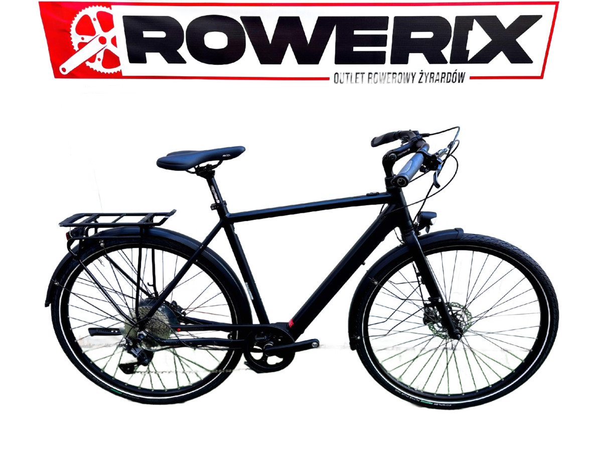 ROWER ELEKTRYCZNY RABENEICK TC-E SHIMANO DEORE BAFANG 250W 55CM HYDRAULIKA