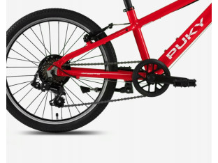 ROWER DZIECIĘCY PUKY LS-PRO 20 LTD CZERWONY LEKKI WAGA 7,8KG SHIMANO