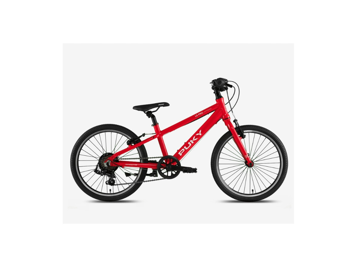 ROWER DZIECIĘCY PUKY LS-PRO 20 LTD CZERWONY LEKKI WAGA 7,8KG SHIMANO