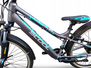 ROWER ELEKTRYCZNY JUNIOR SCOOL ETROX 7S EQ RAMA 14" KOŁA 26" BAFANG 250W