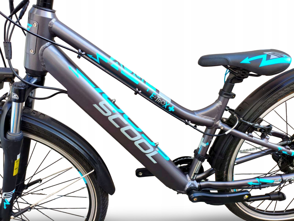 ROWER ELEKTRYCZNY JUNIOR SCOOL ETROX 7S EQ RAMA 14" KOŁA 26" BAFANG 250W