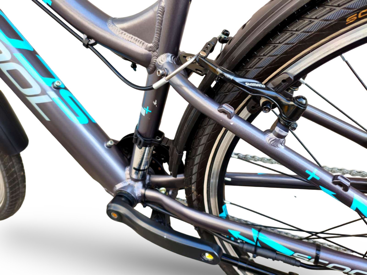 ROWER ELEKTRYCZNY JUNIOR SCOOL ETROX 7S EQ RAMA 14" KOŁA 26" BAFANG 250W