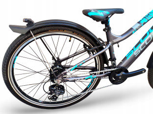 ROWER ELEKTRYCZNY JUNIOR SCOOL ETROX 7S EQ RAMA 14" KOŁA 26" BAFANG 250W