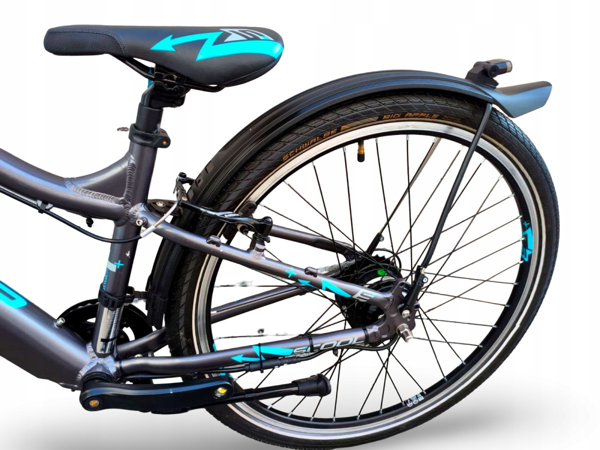 ROWER ELEKTRYCZNY JUNIOR SCOOL ETROX 7S EQ RAMA 14" KOŁA 26" BAFANG 250W