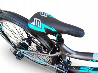 ROWER ELEKTRYCZNY JUNIOR SCOOL ETROX 7S EQ RAMA 14" KOŁA 26" BAFANG 250W