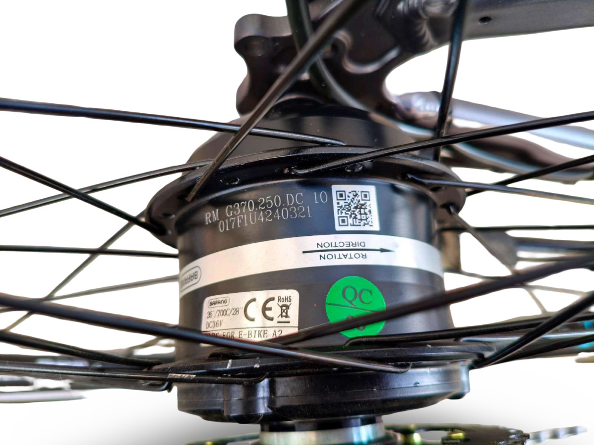 ROWER ELEKTRYCZNY JUNIOR SCOOL ETROX 7S EQ RAMA 14" KOŁA 26" BAFANG 250W