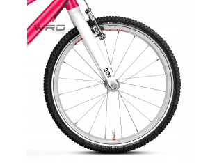ROWER DZIECIĘCY WOOM GO 4 HOT PINK LEKKI WAGA 7,8KG KOŁA 20"
