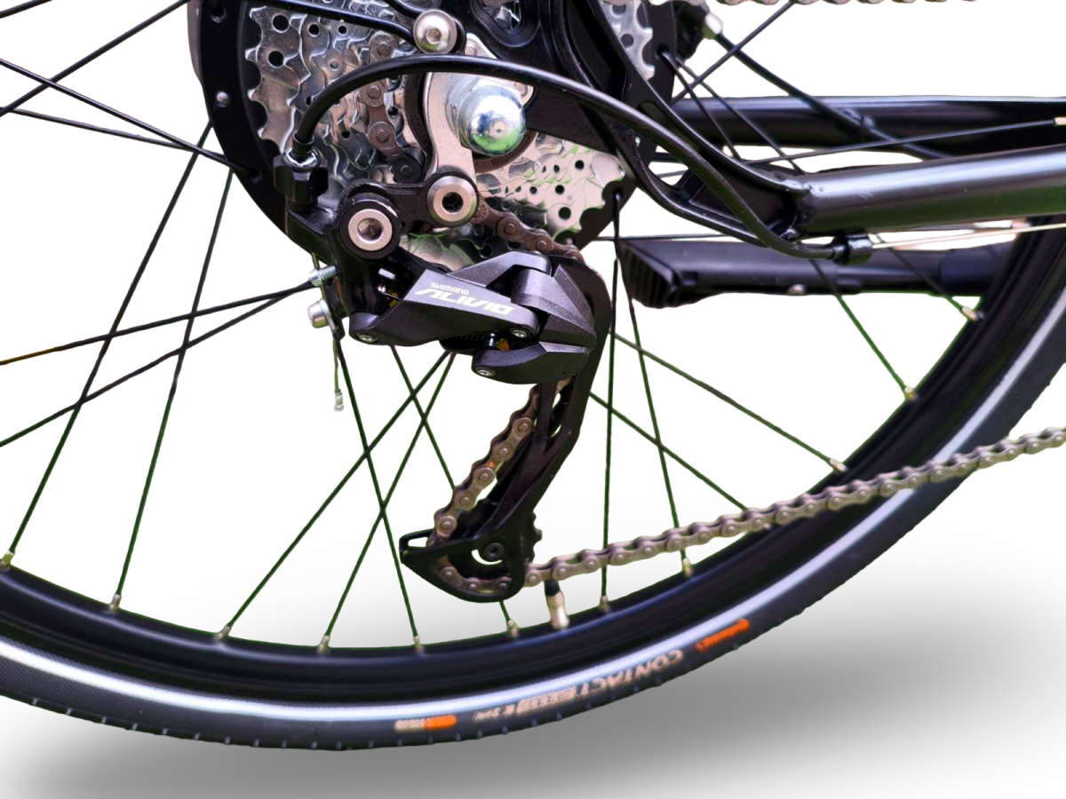 ROWER ELEKTRYCZNY PROPHETE URBANICER 21.EMU.10 RAMA 52CM AEG SHIMANO ALIVIO