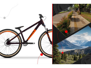 Rower BMX TABOU TABSPIN 1.0 rama M kolo 26" DARTMOOR GAMER