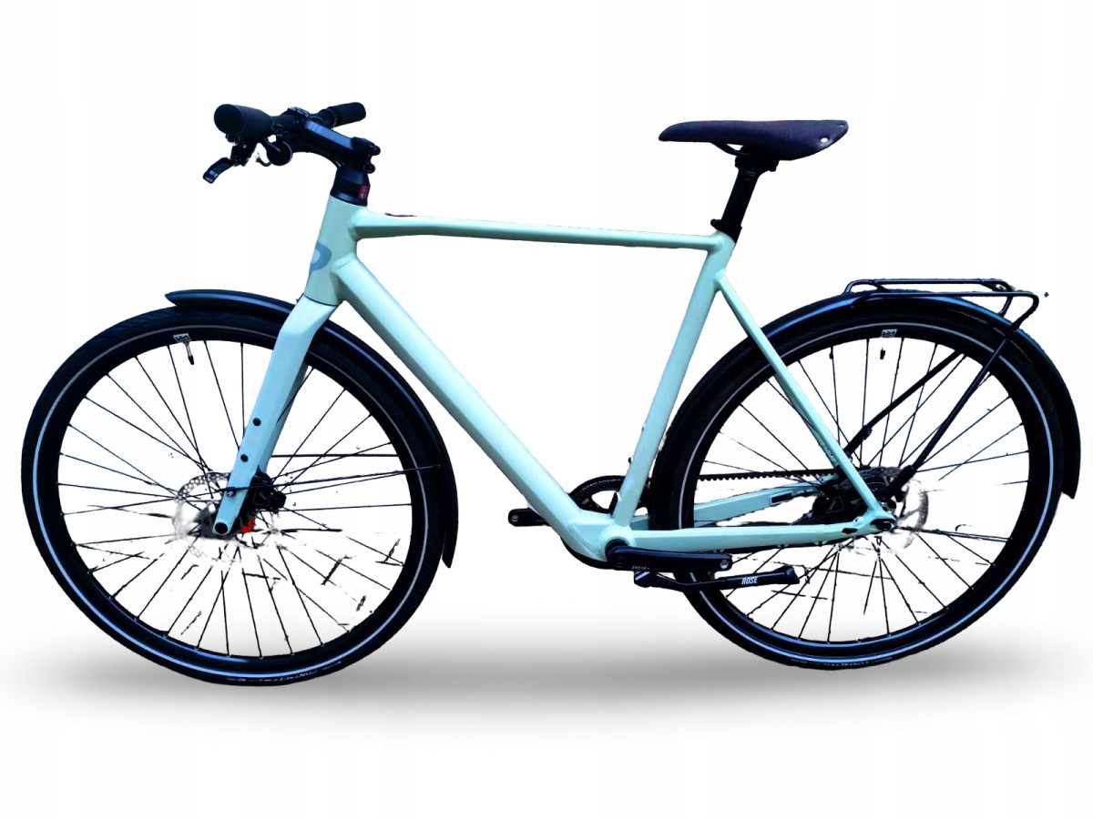 ROWER ELEKTRYCZNY ROSE SNEAK PLUS EQ RAMA 57CM MAHLE X35 PASEK GATES 14KG