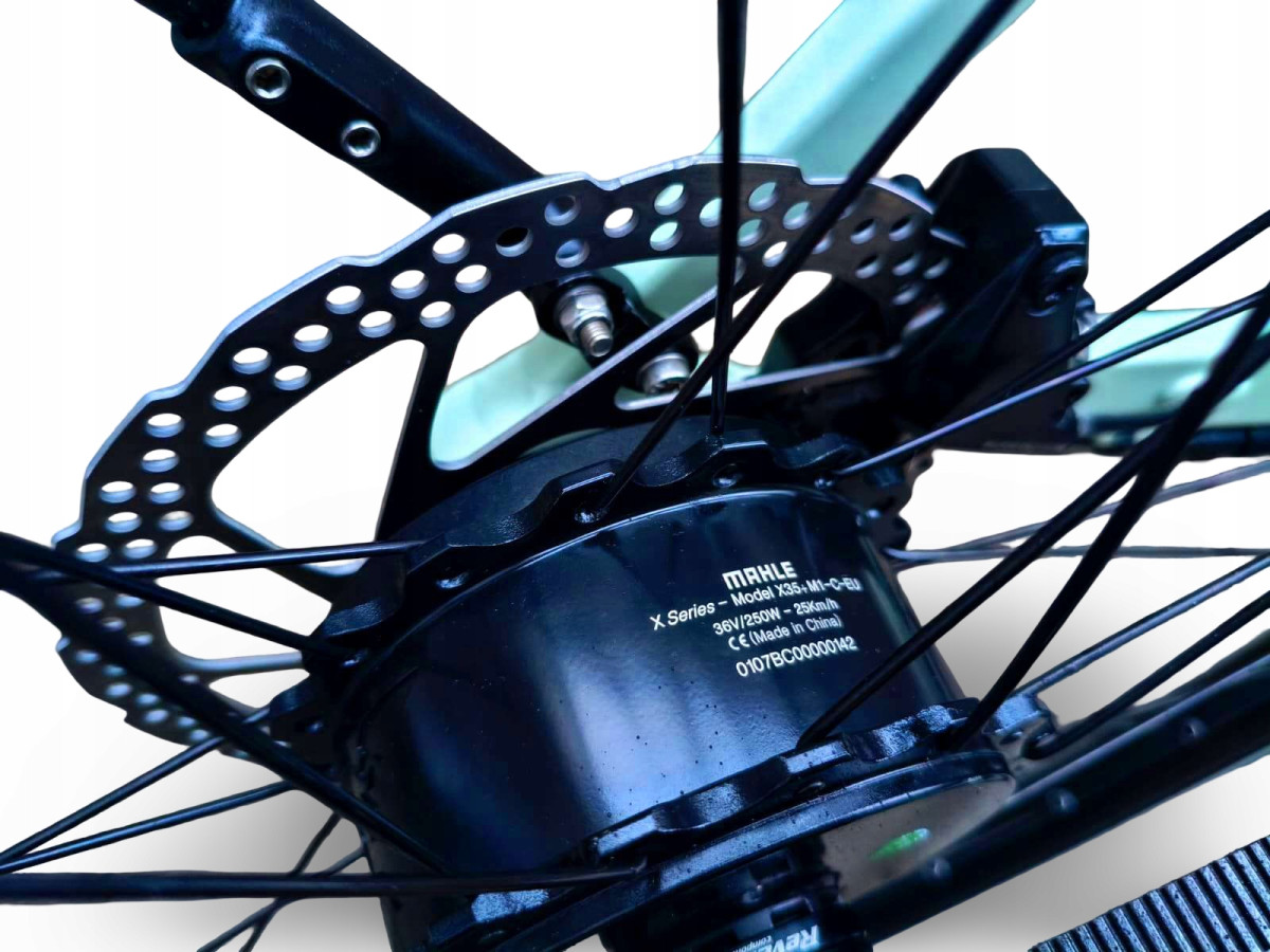 ROWER ELEKTRYCZNY ROSE SNEAK PLUS EQ RAMA 57CM MAHLE X35 PASEK GATES 14KG