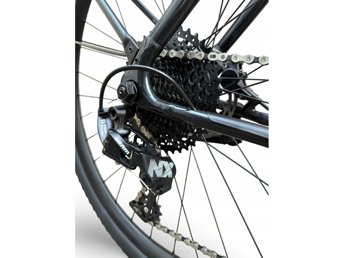 ROWER ELEKTRYCZNY COBOC MERANO DMT RAMA M 53CM SRAM NX 11S WAGA 15,6KG